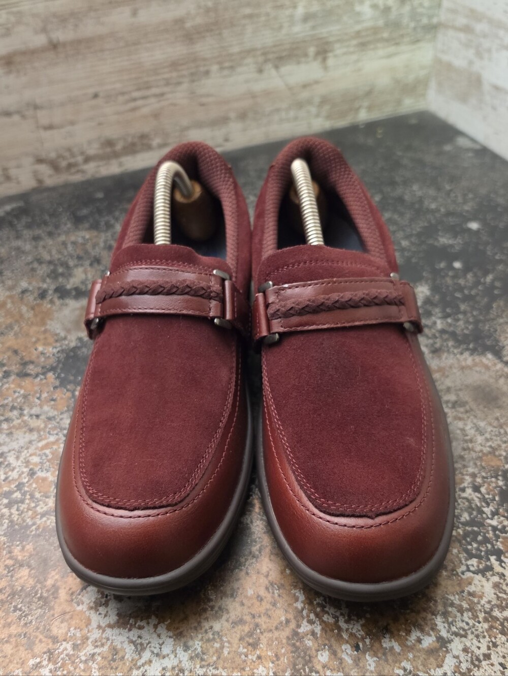 Womens Orthofeet Loafers Shoes Sz 9.5 B Used VGC Brown Leather Orthopedic